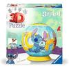3D Puzzle - RAVENSBURGER - Stitch - 72 Pieces - Stand Included - From 6 Years
