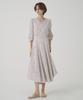 VISITINNEWYORK Floral Waist Ribbon Dress (Vz4Opa3)
