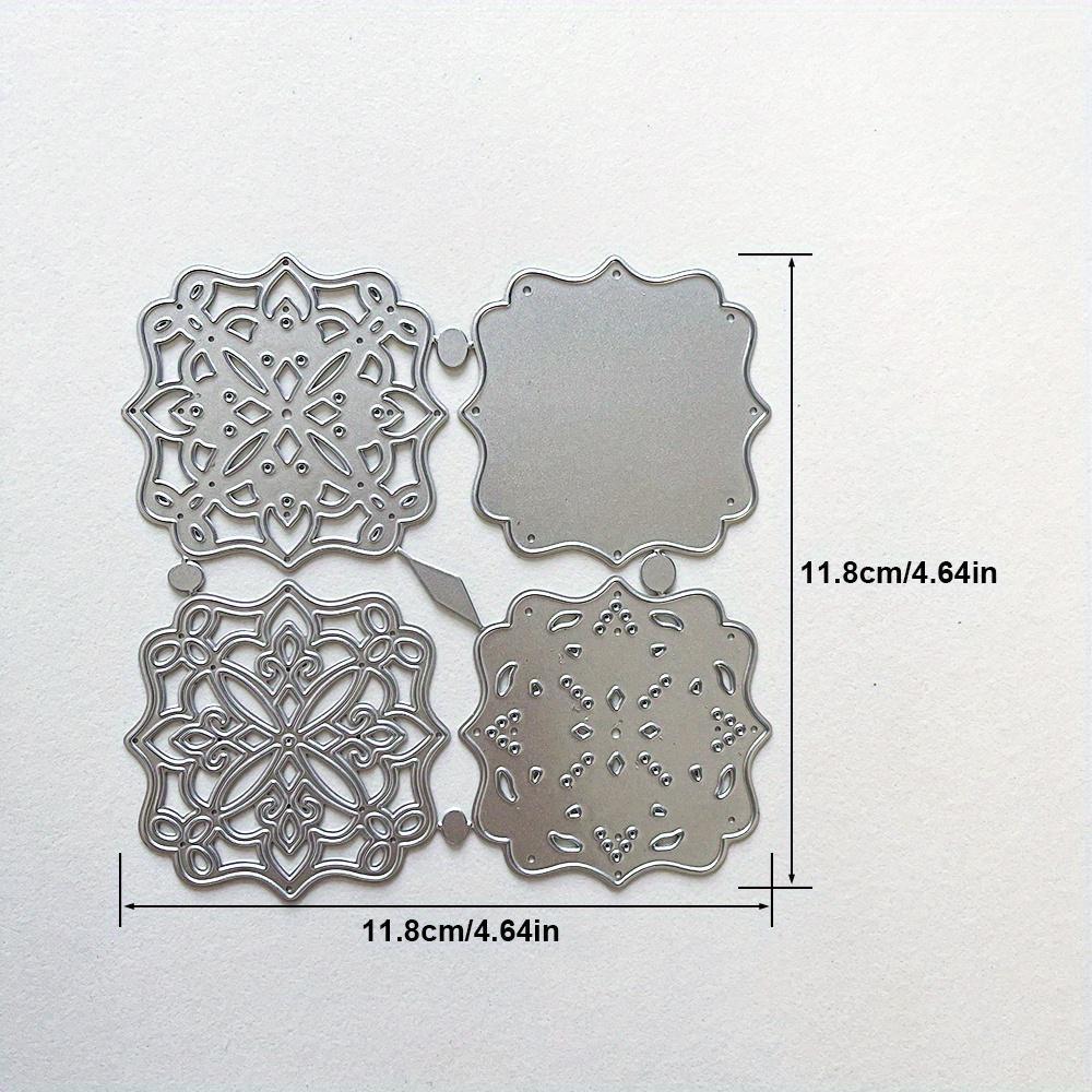 Layered Frame Metal Cutting Dies Stencil for DIY Scrapbooking Photo Album Embossing Paper Cards Crafts Diecuts