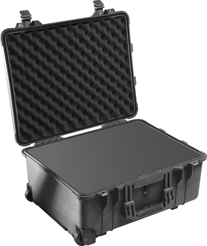 Pelican 1560 case with camera foam black