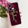 For Oppo Reno13 Pro Case CPH2697 Luxury Crown Letters Cover Soft Silicone Phone Case For Oppo Reno 13 Pro Reno13 5G Fundas Coque