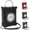 Personalized Creative Three-Dimensional Clock Oblique Span Bag Large Capacity Roman Retro Shoulder Handbag