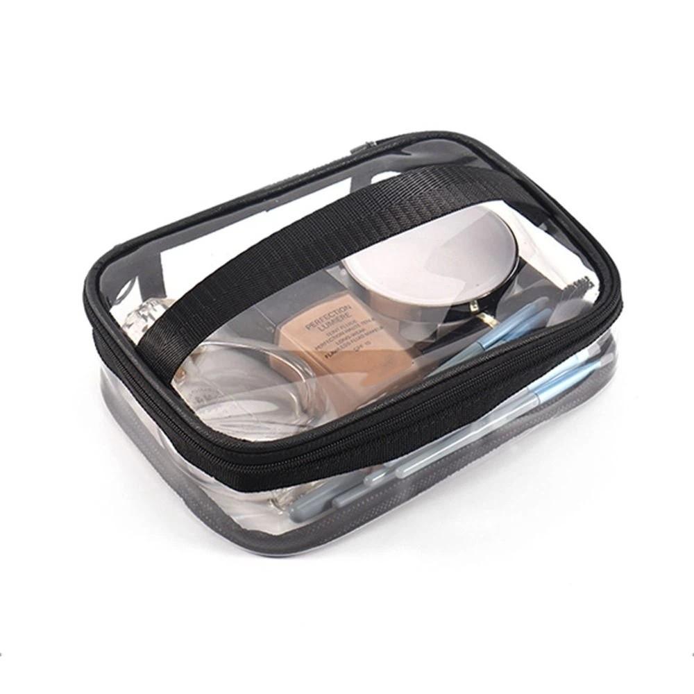 Bag TPU Wash Pouch Female Zipper Bath Storage Storage Bag Transparent Cosmetic Bag Makeup Case