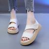 New 2025 Women's Beach Sandals Thick Bottom Roman Shoes Comfortable Soft Sole Versatile Casual Small Fresh Sandals Fashion