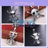 Exclusive One Piece Anime Skull Pendant Necklace, Perfect For Fans Of Roronoa Zoro