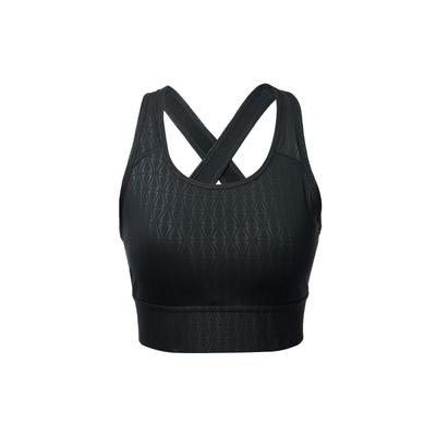 Medium Support Breathable Padded Printed Sports Tank Top Women Tops Black DM0554-010