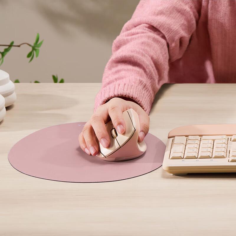 ShanYe Ergonomisches Kabelloses Tastatur- und Mausset