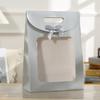 Foldable bow transparent gift bag, suitable for packaging small gifts for birthdays and holidays
