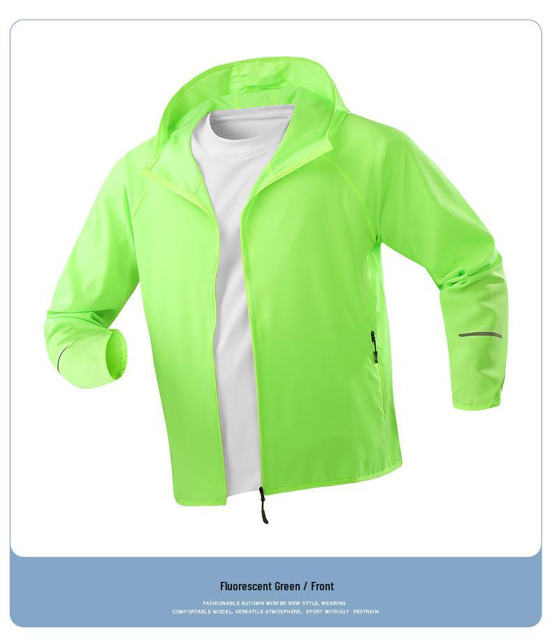 Marathon Unisex Quick-Dry Jacket for Outdoor Sports - Sun Protection for Running, Fishing & Cycling