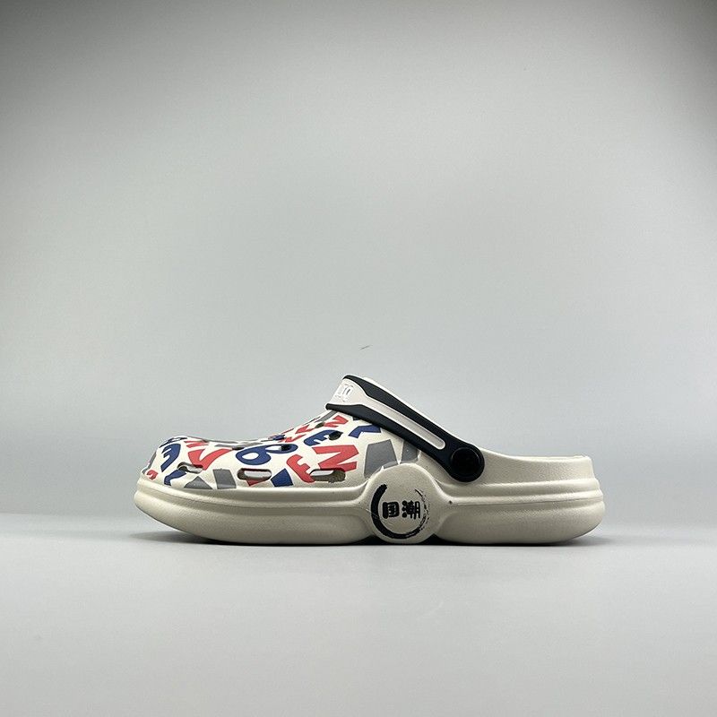 

Экспорт Летние модные китайские дырчатые туфли унисекс для малышей Kakh 44-45 (male)