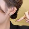 Simplicity Personality Temperament High-end Versatile Dazzling Galaxy Cold Light Earrings