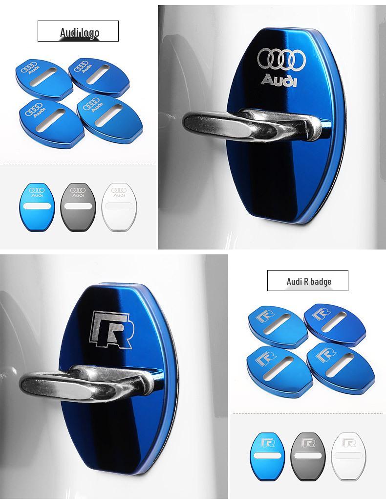 Stainless Steel Door Lock Cover for Buick Excelle, Regal, LaCrosse, and Envision