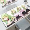 Kawaii Desktop Mouse Pads XXL PC Gaming Accessories Large Anime Carpet Non-slip Computer Game Hololive Ceres Fauna Keyboard Mats