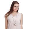 Wind Geometric Long Alloy Ladies Sand Fashion Necklace Sweater Chain
