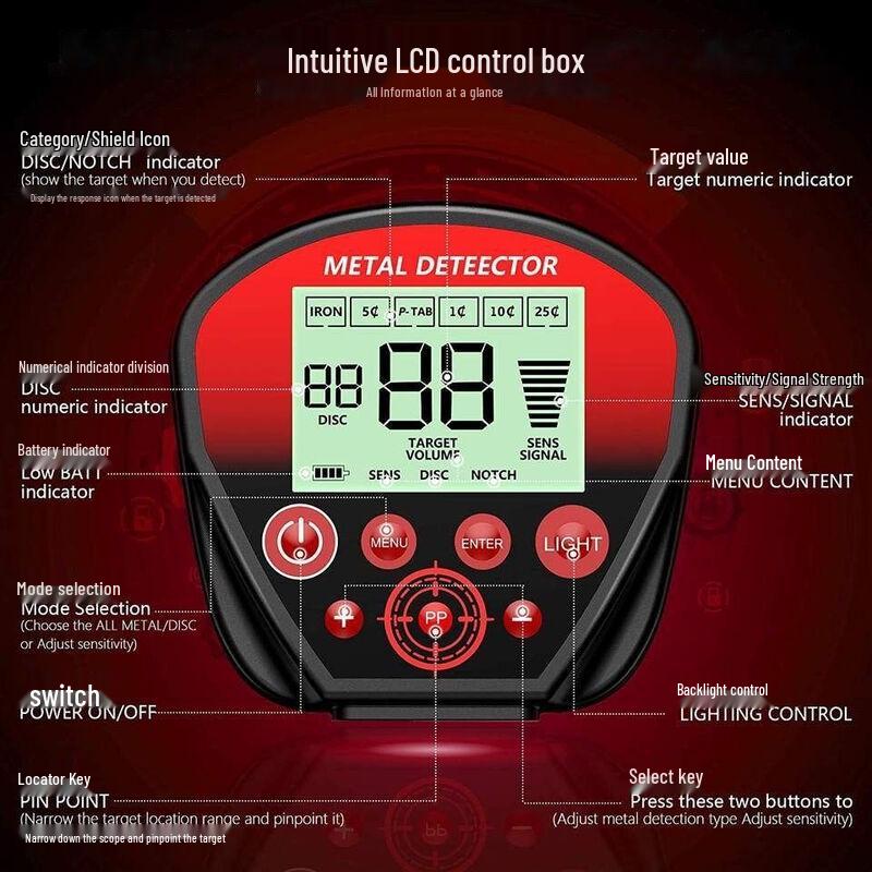 Brangdy MD820 Underground Metal Detector