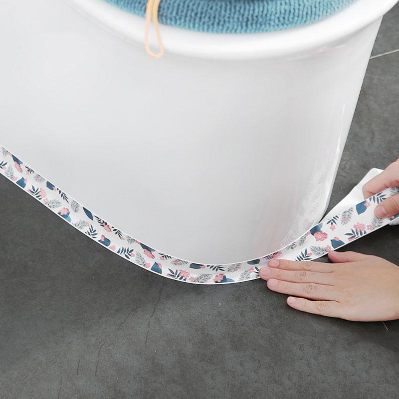 Αυτοκόλλητη Ταινία Στεγανοποίησης για Μπάνιο και Κουζίνα, Αδιάβροχη και Αντιμουχλιαστική Ταινία για Νεροχύτη και Τουαλέτα, Εύκολη στην Εγκατάσταση και Ανθεκτική