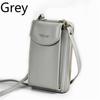 Women's Long Hand Holding Large-capacity Mobile Phone Zipper One-shoulder Messenger Bag