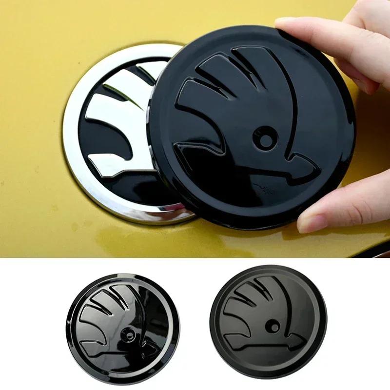 AFK1 For Skoda Octavia Fabia Kamiq Kapoq Kodiaq Rapid SCALA Superb Volkswagen Front Grill Emblem Rear Trunk Badge Lid Cover Logo