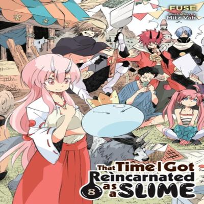 That Time I Got Reincarnated As a Slime Vol. 8 Light Novel by Mitz Vah Paperback Book 9781975312992