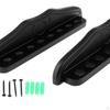 Elegant Wall-Mounted Pool Cue Storage Solution