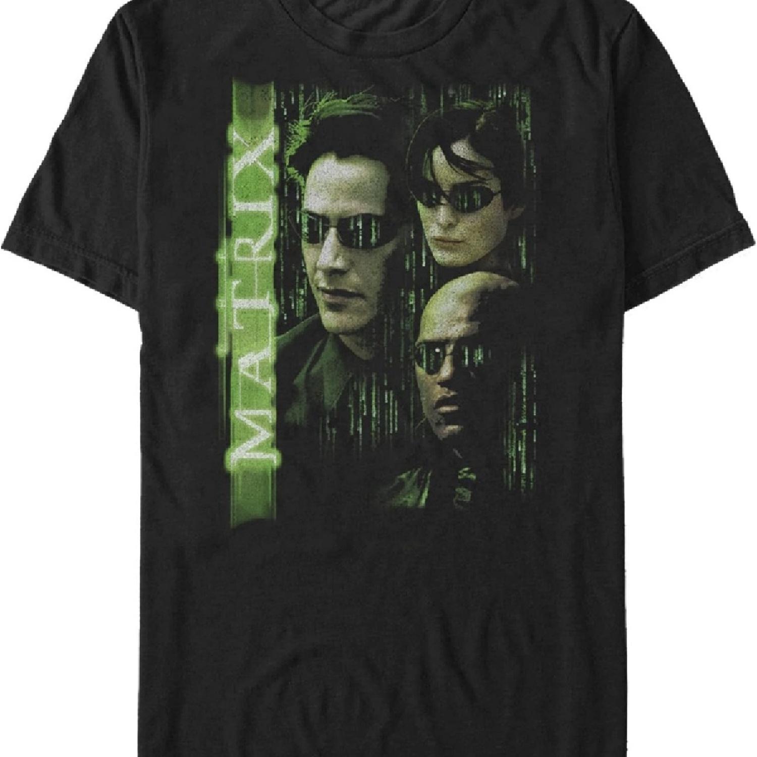 

Мужская футболка с постером фильма «Матрица» XXXXXL чёрный