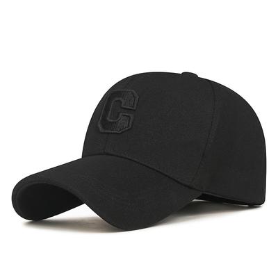 Customize Cotton Fashion Baseball Cap Adjustable Trucker Hat For Women Men Korean Style Letter C Embroidery Cap Streetwear Gift