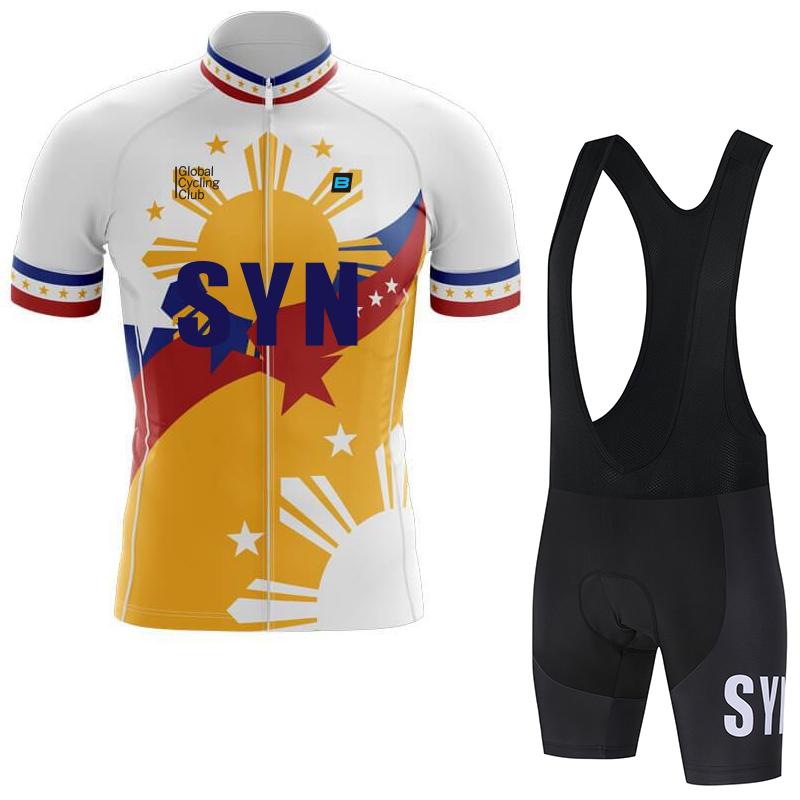

2026 Men s Cycling Jersey Cycling Bib Summer Quick Drying Cycling Suit Set Road Bike Riding Top Sponge Cushion Riding Pants XS