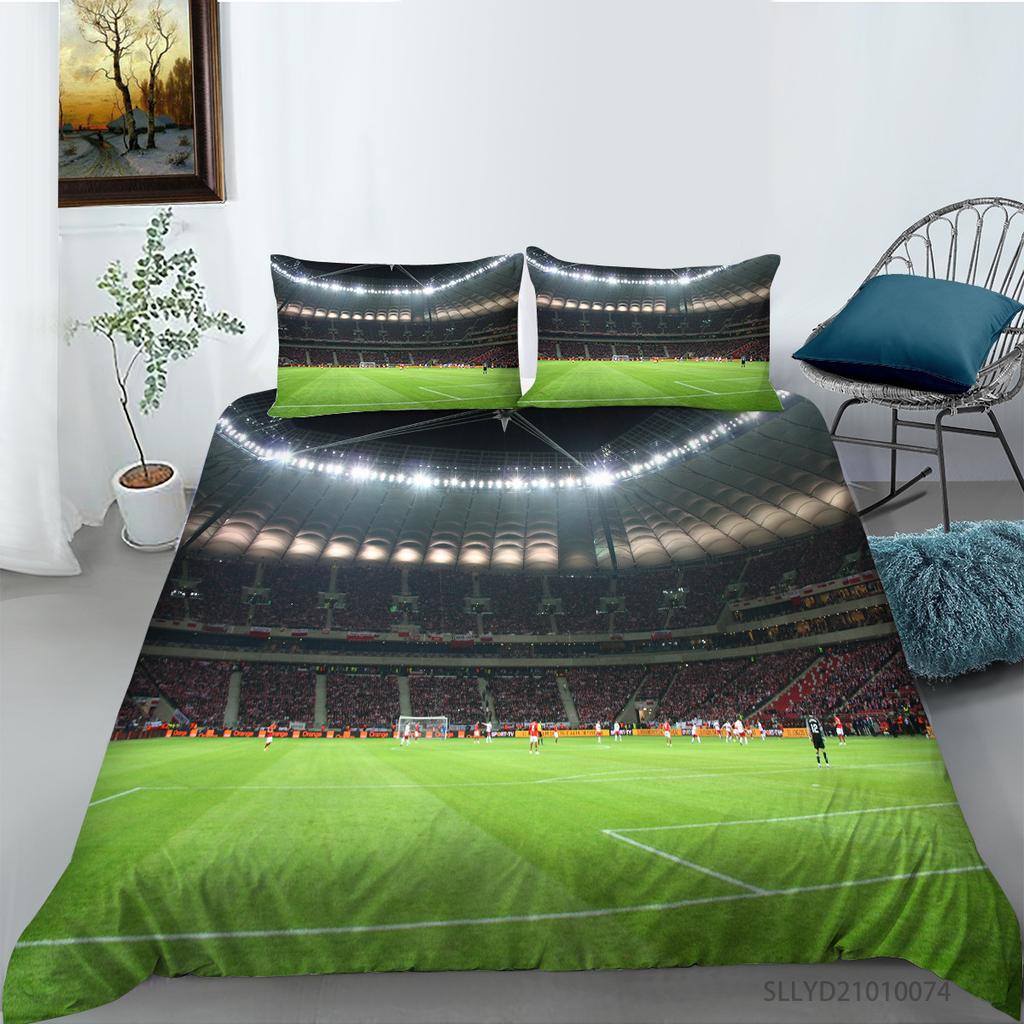 3D Digital Printing Bedding Two Or Three-Piece Football Billiard Series Polyester