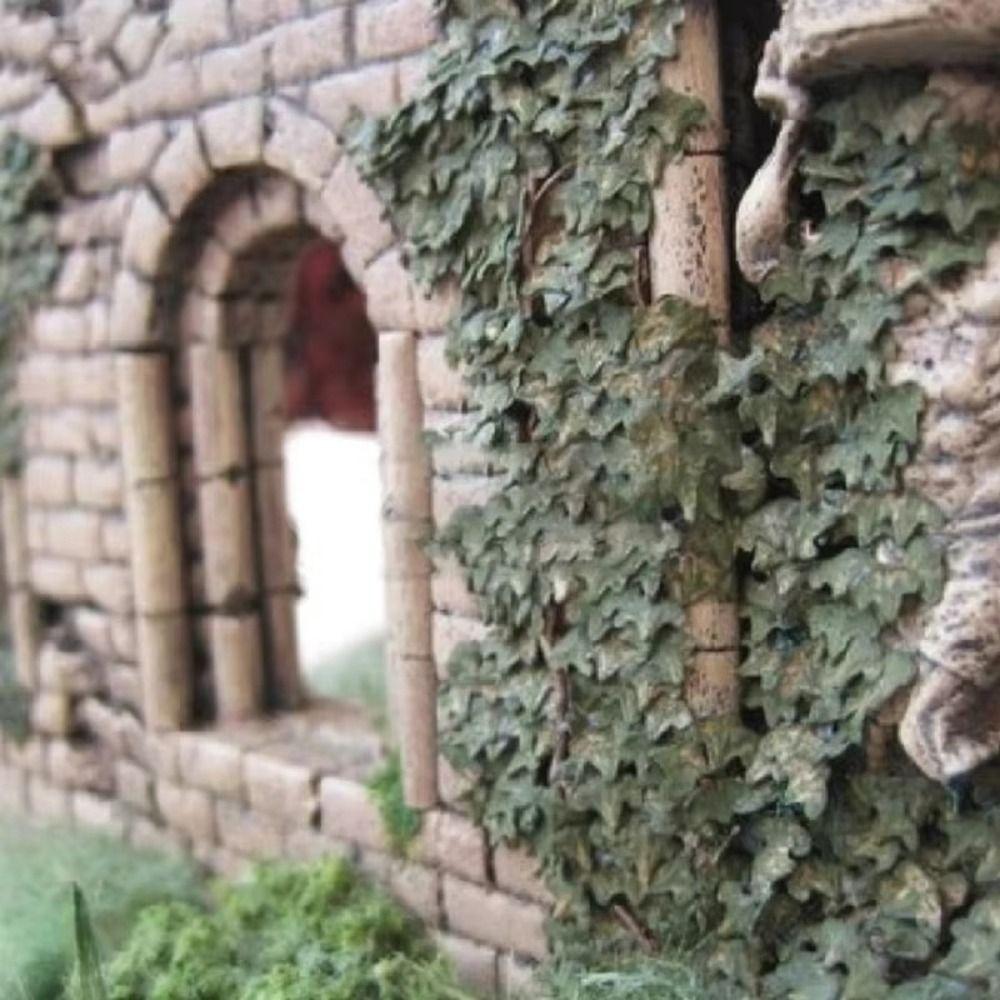Miniature Terrain Miniature Leaves Model Static Model DIY Miniature Leaf Fairy Garden