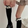 New Autumn Jk Lace Thigh Cotton Socks Lolita Girl High-tube Women's Over-the-knee Socks Sweet Short Women's Cotton Socks