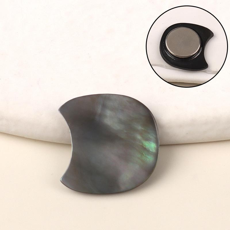 5pcs Shell Seam-Free Buckle Magnet Button Anti-Light Buckle Shirt Cardigan Fixed Clothes Neckline Decoration Mother And Child Magnetic Buckle