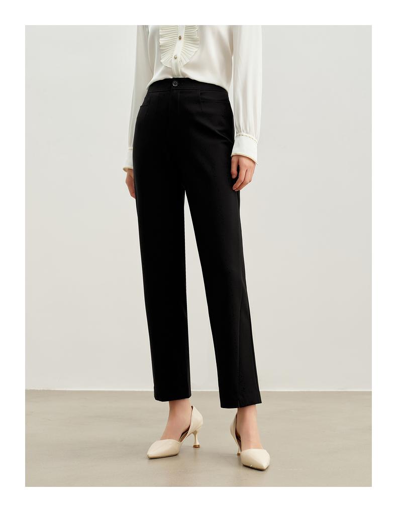 JZ Jiuzi Women's Straight Leg Western Pants