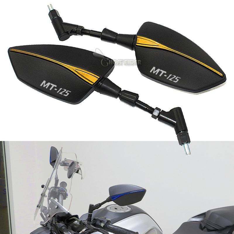 

Универсальное зеркало заднего вида для мотоциклов 8 мм 10 мм для YAMAHA MT-125 MT125 MT