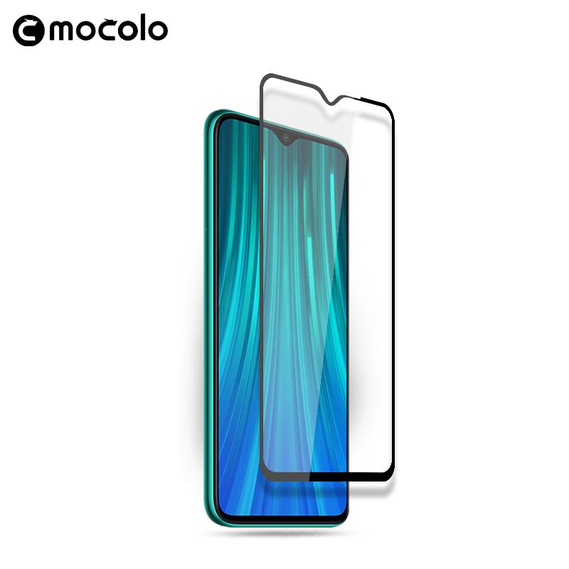 

MOCOLO Silk Print Full Tempered Glass Phone Screen Protector for Xiaomi Redmi Note 8T Type A