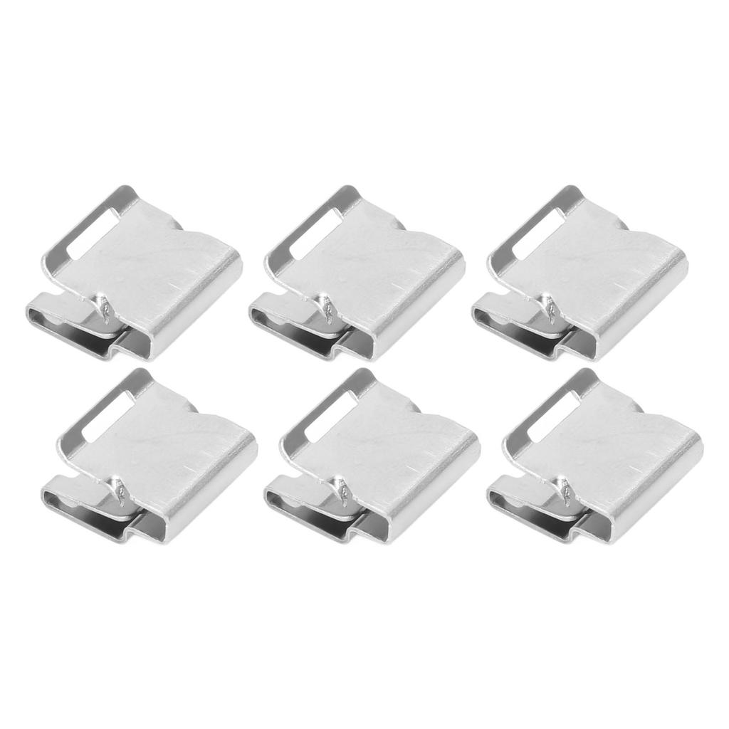 100Pcs Solar Panel Cable Clip Stainless Steel Metal Wire Clamp Photovoltaic System Mounting