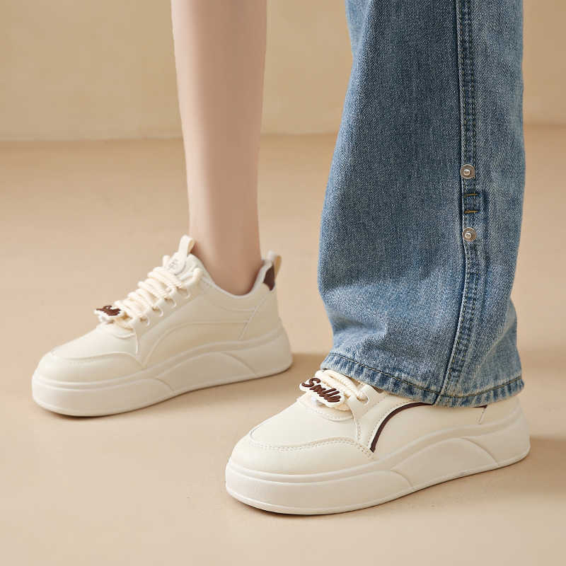 Fashion Flat Sole Lace-up Women's Black Boot Mary Jane Women's Sports Shoes Sneakers Women's Vintage Shoes Casuall