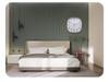 Luminous 12-Inch Silent Wall Clock with Rounded Corners for Living Room