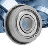 10pcs Double sided Flanged   Bearing High Speed     Steel Bearing (F603-ZZ 3*9*5mm)