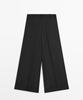 Masimodutti Fluid Pants With Dart Detail