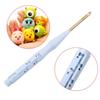 DIY Wool Felt Craft Weaving Embroidery Needle Thick Brass Needle Poking Tools Carpet Hook