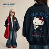 Hello Kitty Flickor Broderad Bomberjacka