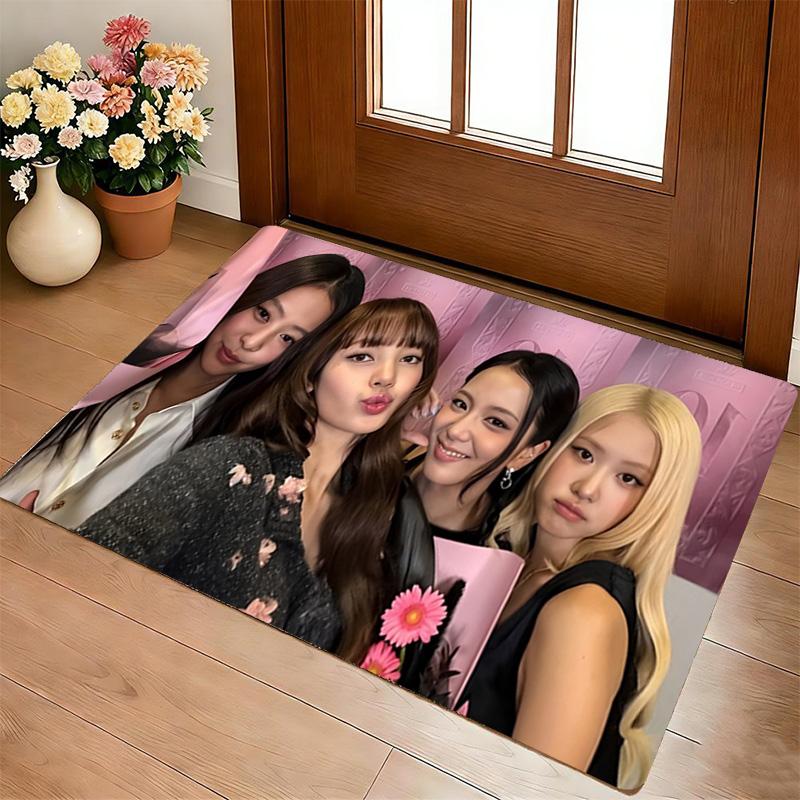 Floral Party Living Room Nonslip Area Rug Soft Carpet For Bedroom Game Playroom Sofa Office Home Decor Doormat Christmas Gift C929767
