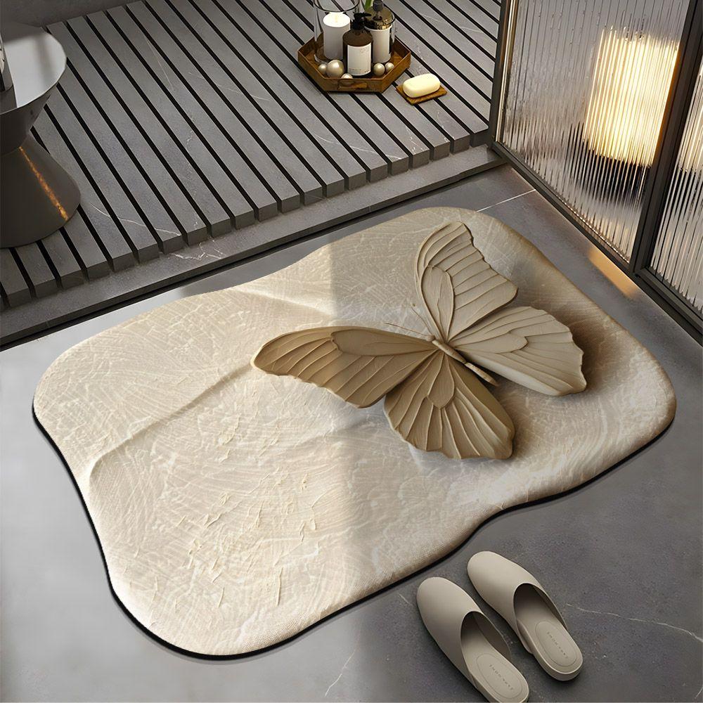 Anti Slip Floor Mat Bathroom Toilet Door Dirt Resistant Household Maintenance Bathroom Floor Mat Water Absorbing