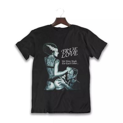 TRUE LOVE Bra Horror Monster Film Unisex T-Shirt, FRANKENSTEIN T-Shirt Unisex T-Shirt