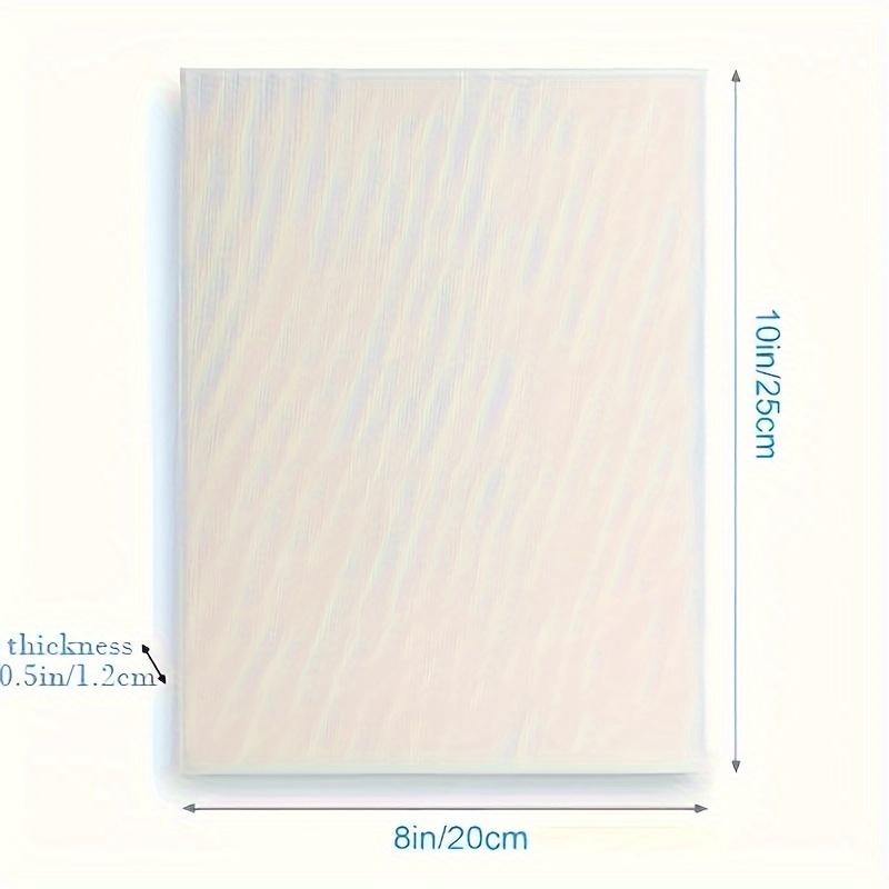 4 ks 8x10"" balenie vopred natiahnutého plátna – Profesionálne štvorcové plátna zo 100 % bavlny – Trojitý základný náter na maľovanie – Ldeal pre umelcov a hobby