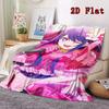 Ai Hoshino 2D Flat Pattern Flannel Blanket High quality All Seasons Warmth and Comfort Perfect for Christmas Gifts.NMT0928363