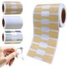500 Stück Papier Preisschilder Schmuckanhänger Selbstklebend Leere Etiketten Displaykarte Verpackungsaufkleber Halskette Ohrring Armband DIY