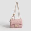 Fashionable and Stylish Small Square Bag for Women, 2024 Spring/summer New Versatile Quilted Crossbody Bag, Korean Version Women's Bag