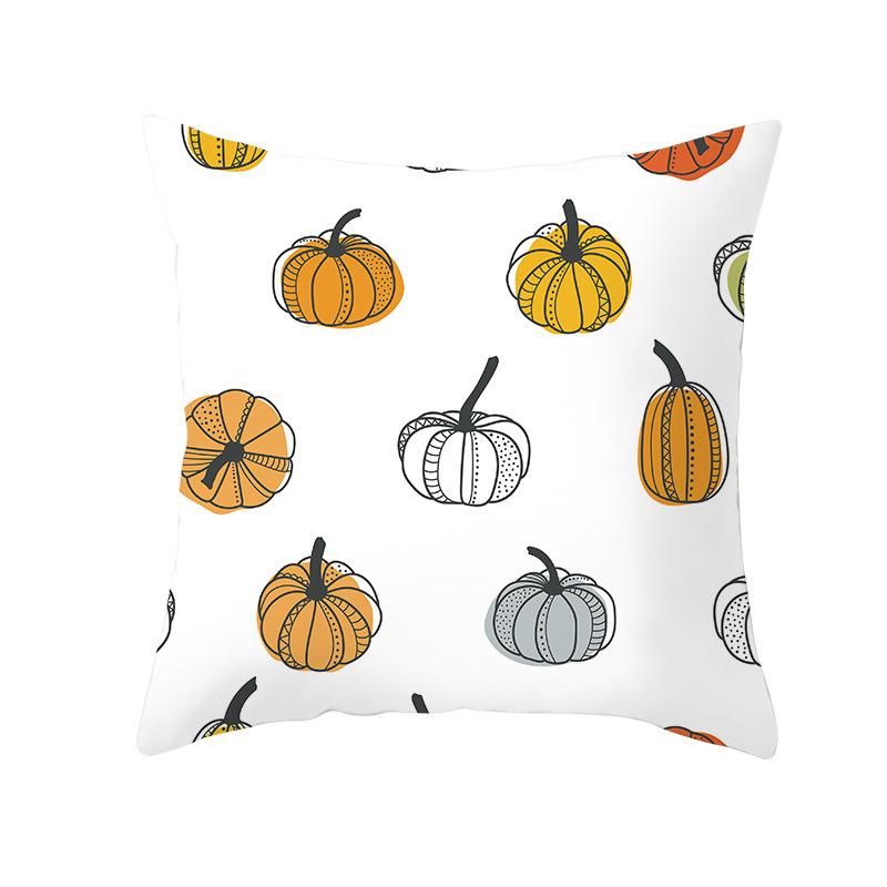 New Thanksgiving Pillow Cover Thanksgiving Harvest Pumpkin Home Cushion Cover