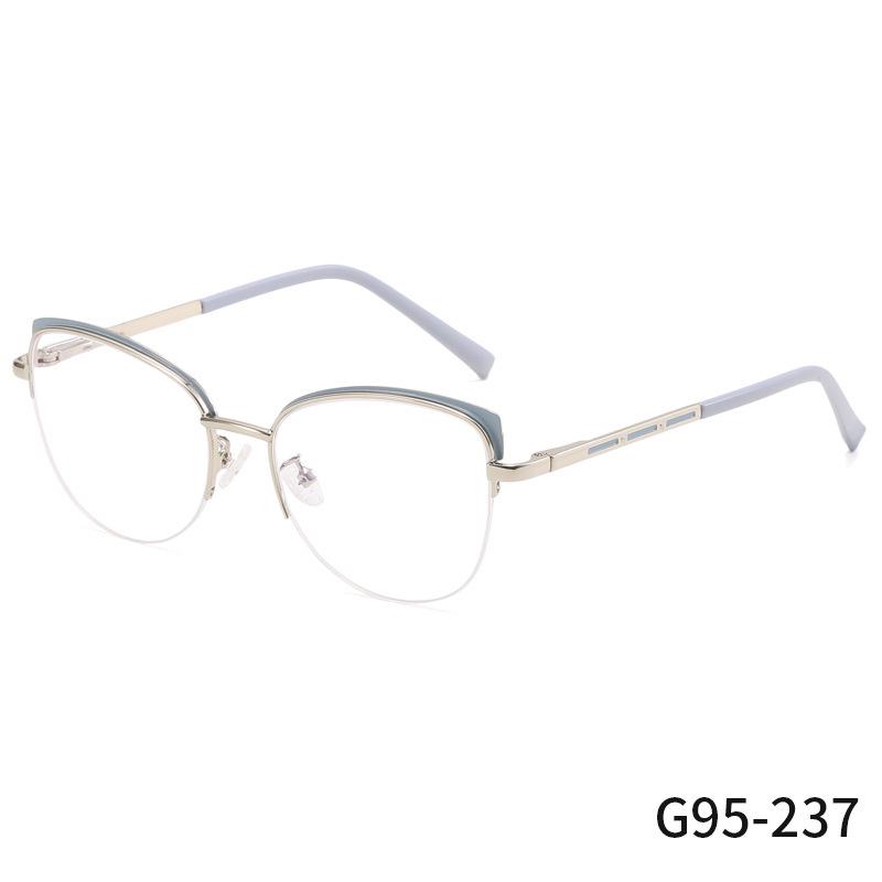 

95237 Женские модные очки «кошачий глаз» с линзами, блокирующими синий свет